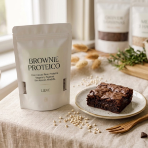 Brownie proteico artesanal
