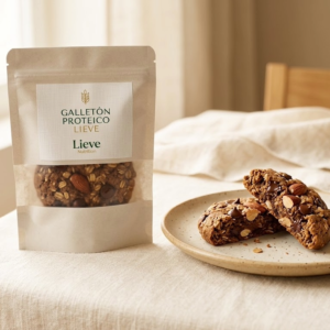 Galletón proteico artesanal