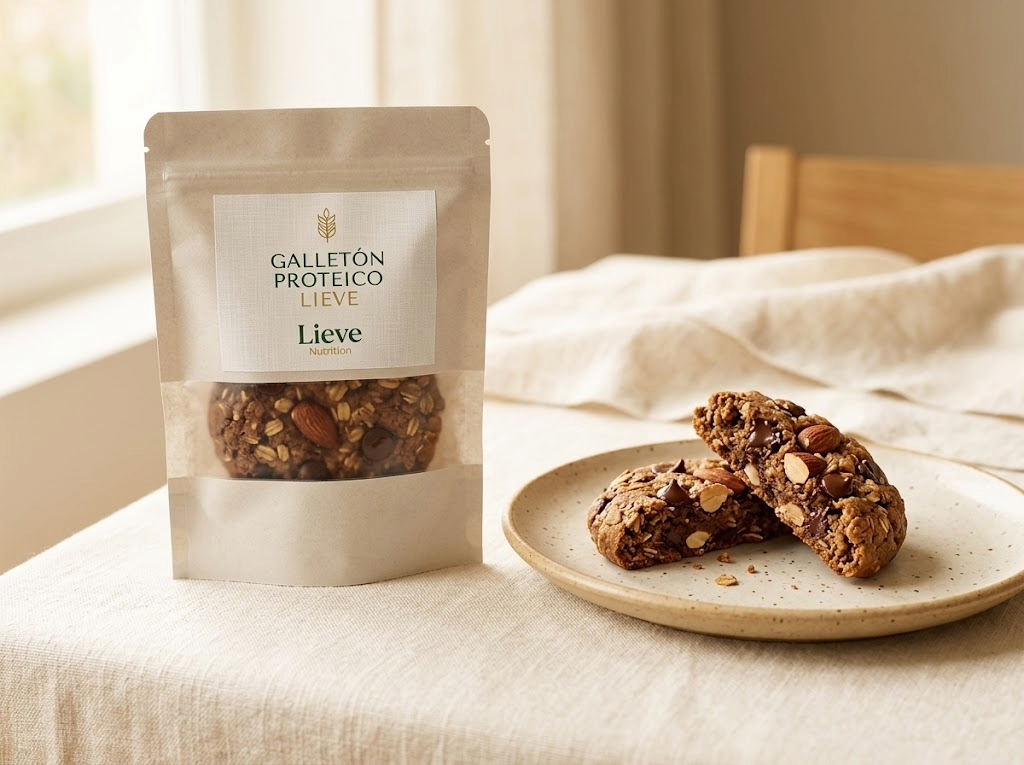 Galletón proteico artesanal