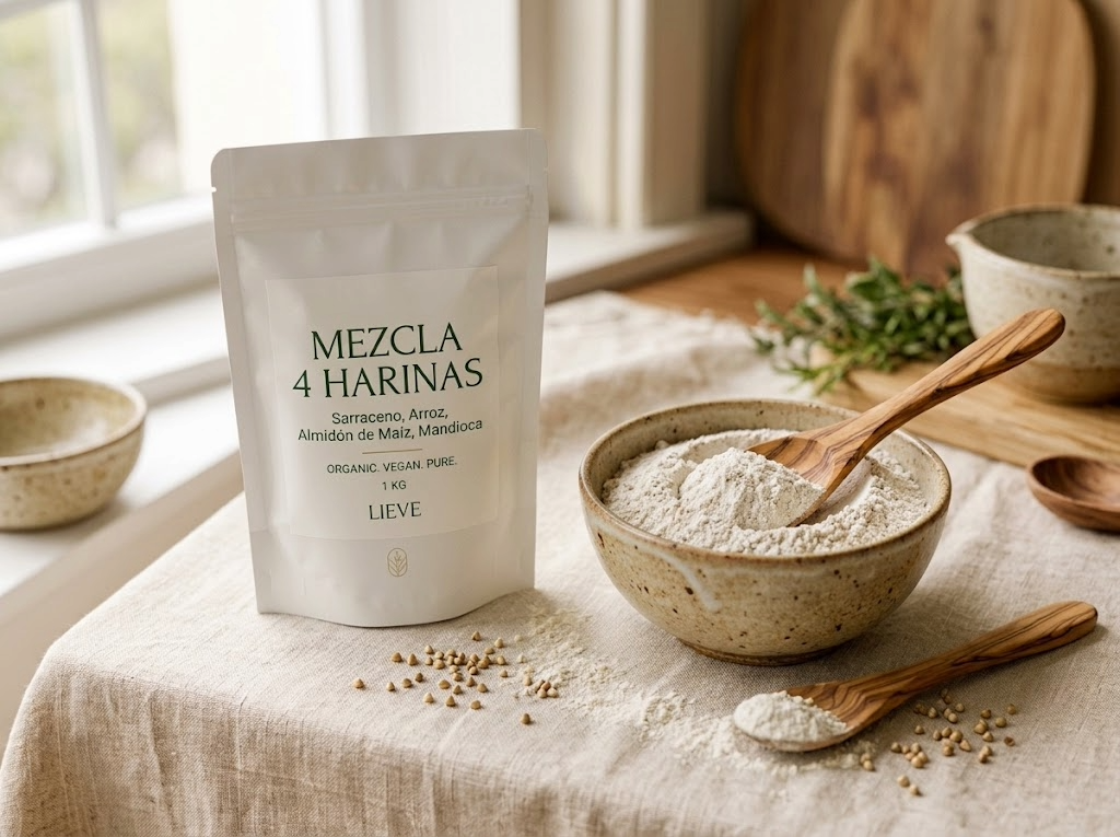 Mezcla 4 harinas (1 kg)